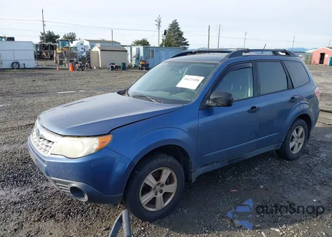 2012 Subaru Forester 2.5X из США, поврежденный, VIN JF2SHABC0CH467618